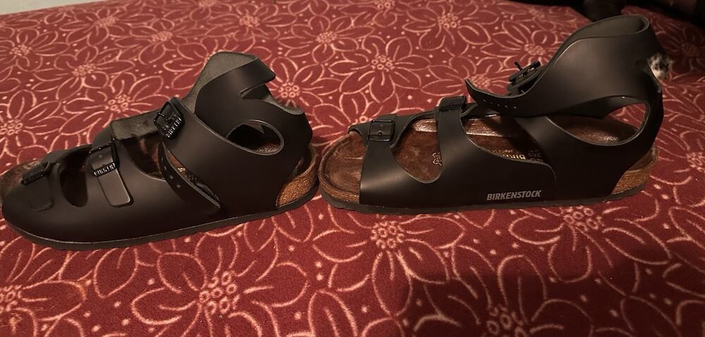 Birkenstocks Athens Gladiator Sandals Size 40